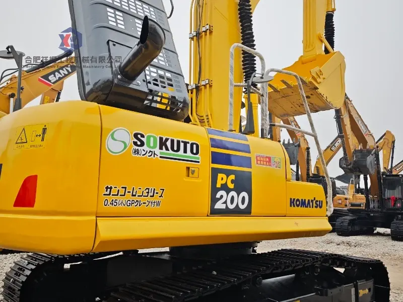 used komatsu 200-8MO excavator