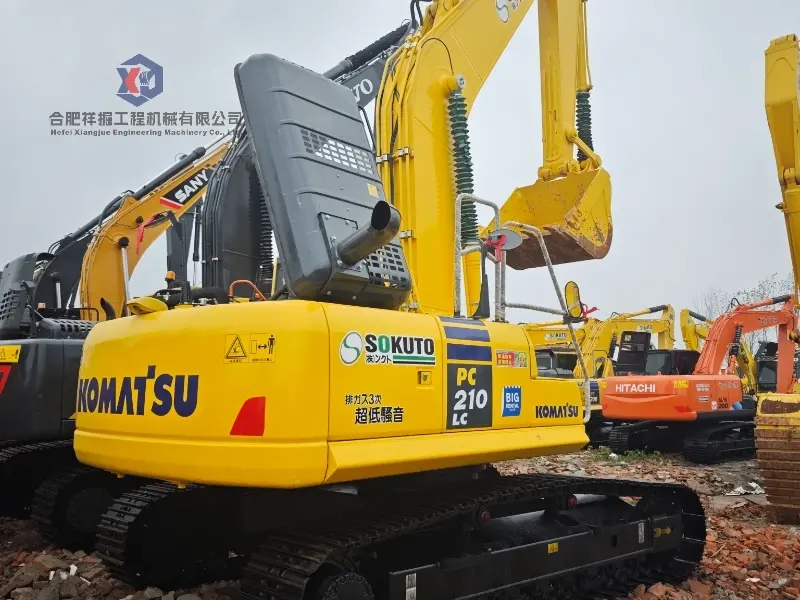 used komatsu 210 excavator