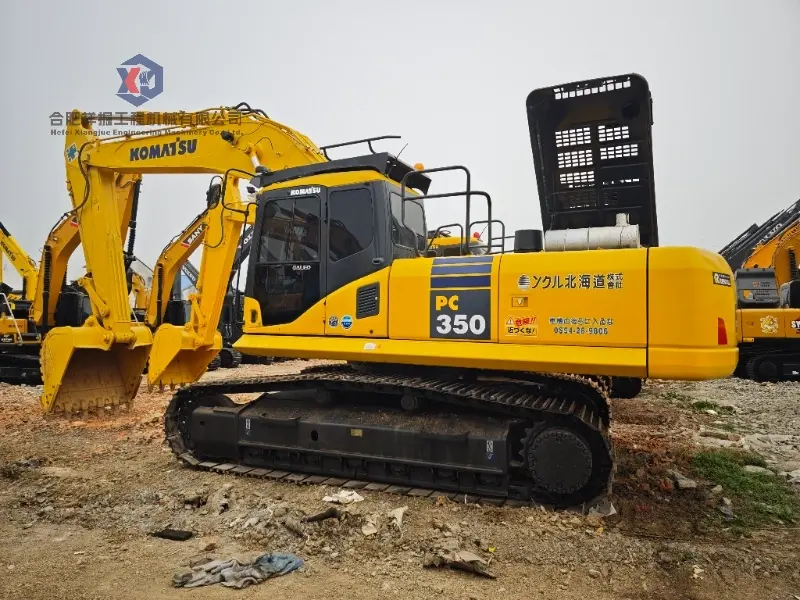 used komatsu 350 excavator