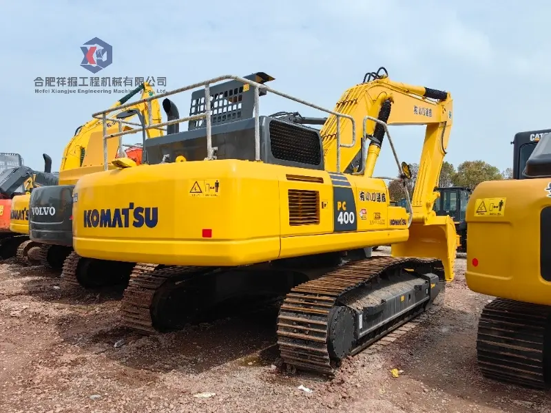 used komatsu 400-8 excavator